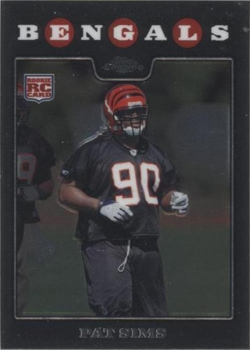 2008 Topps Chrome Pat Sims #TC231