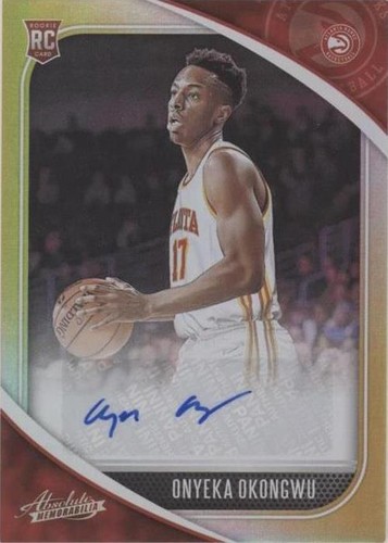 2020-21 Panini Absolute Memorabilia - Onyeka Okongwu #RA-OOK