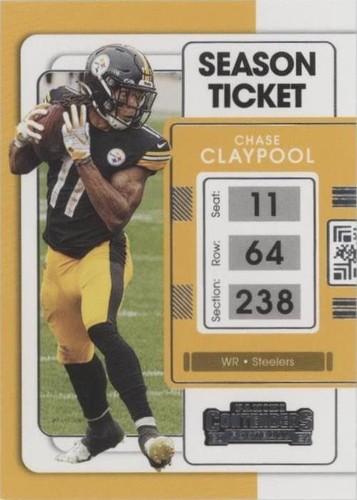 2021 Panini Contenders Chase Claypool #84