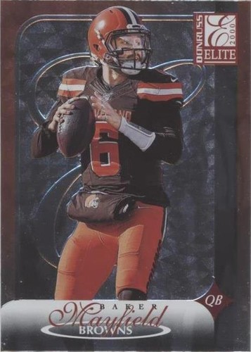 2020 Panini Donruss Elite Baker Mayfield #2KE-BM