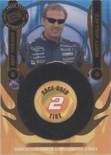 2004 Press Pass - Rusty Wallace #HTR 13