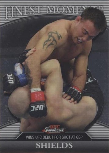 2011 Topps Finest UFC - Jake Shields #FM-JS