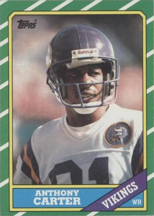 Topps Anthony Carter #297 1986