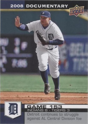 2008 Upper Deck Documentary - Miguel Cabrera #4562