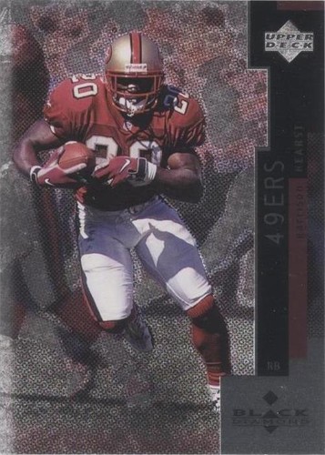 1998 Upper Deck Black Diamond Garrison Hearst #42