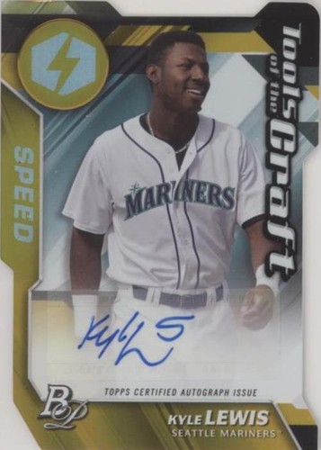 2017 Bowman Platinum - Kyle Lewis #TOCA-KL