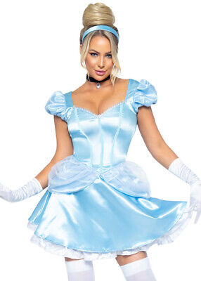 Womens Storybook Cinderella Princess Costume