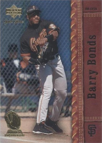 2001 Upper Deck Gold Glove - Barry Bonds #68