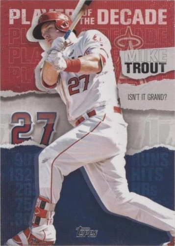 2020 Topps - Mike Trout #MT-19