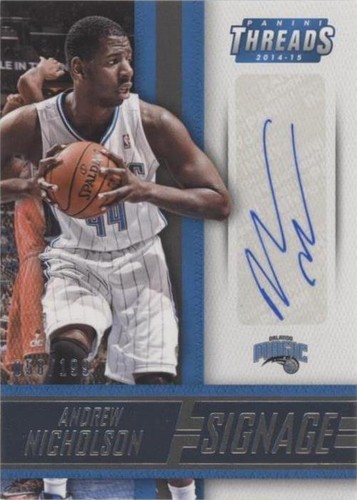 2014-15 Panini Threads - Andrew Nicholson #11