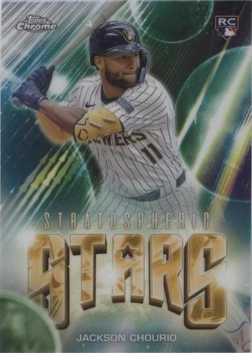 2024 Topps Chrome Update Series - Jackson Chourio #SSC-17