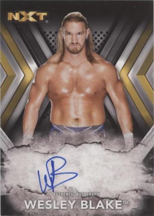 2017 Topps WWE NXT - Wesley Blake #RA-WB