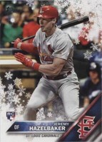 2016 Topps Holiday - Jeremy Hazelbaker #HMW72