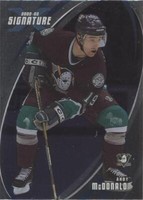 2002-03 In the Game Be A Player Signature Series - Andy McDonald #015