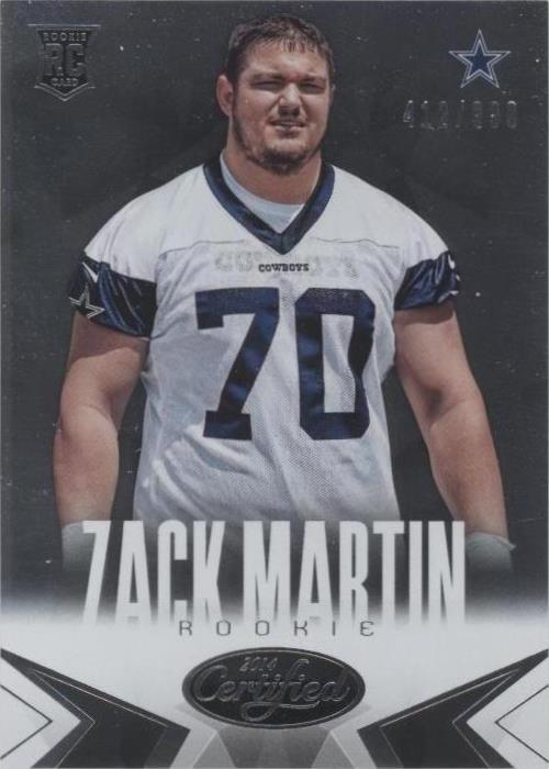 2014 Panini Certified Zack Martin #175
