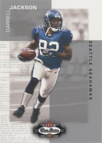 2002 Fleer Box Score Darrell Jackson #51