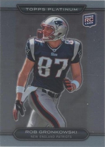 2010 Topps Platinum Rob Gronkowski #122