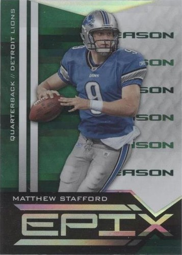 2010 Panini Epix Matthew Stafford #11