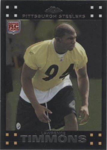 2007 Topps Chrome Lawrence Timmons #TC243