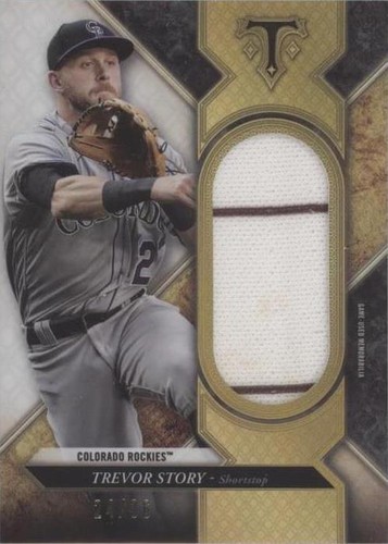 2017 Topps Triple Threads - Trevor Story #SJR-TSO