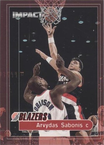 1999-00 Skybox Impact - Arvydas Sabonis #145