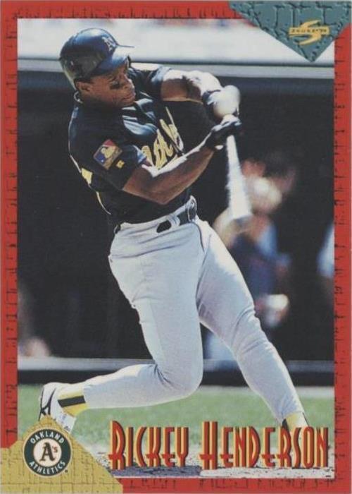 1994 Score 新秀和交易 - Rickey Henderson #RT13