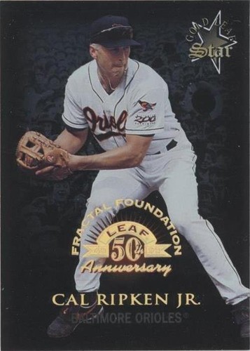 1998 Leaf Fractal Foundation - Cal Ripken #177