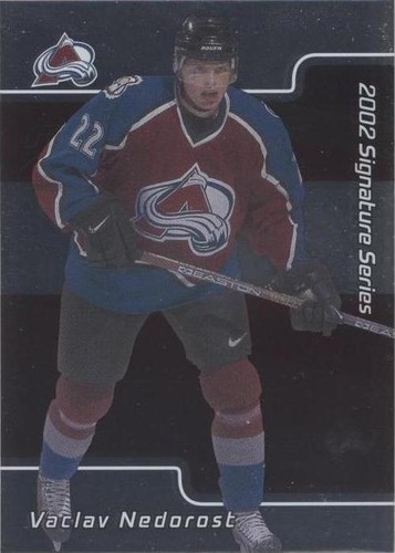 2001-02 In the Game Be A Player Signature Series - Vaclav Nedorost #204
