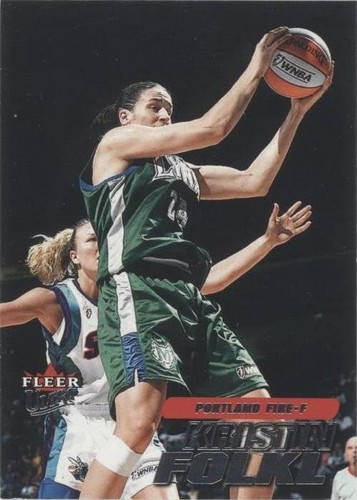 2001 Fleer Ultra WNBA - Kristin Folkl #54