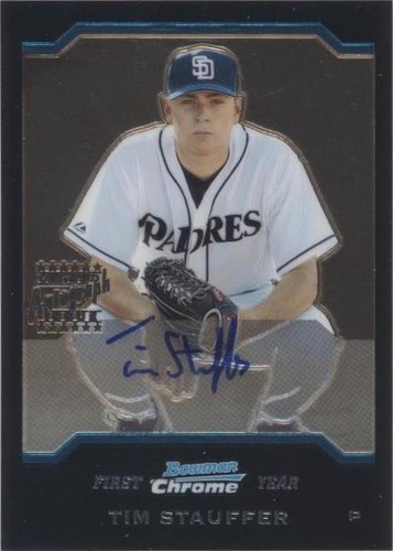 2004 Bowman Chrome - Tim Stauffer #341
