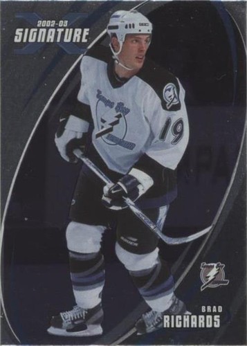 2002-03 In the Game Be A Player Signature Series - Brad Richards #016