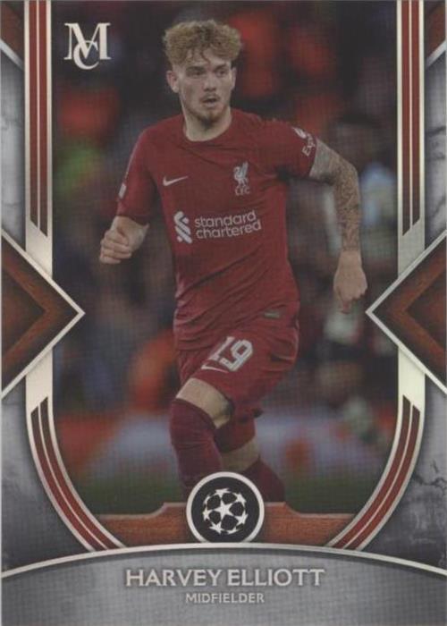 2022-23 Topps Museum Collection UCL Harvey Elliott #33