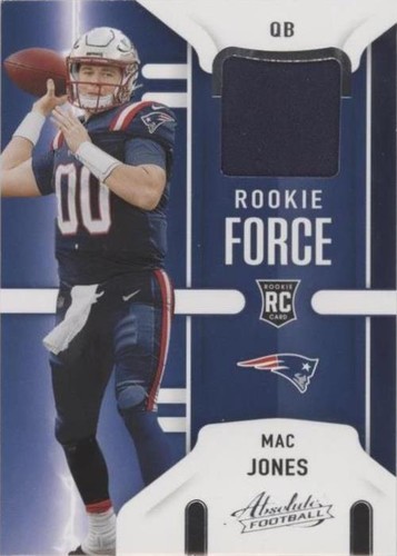 2021 Panini Absolute Mac Jones #RF-MJO