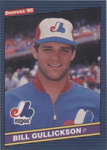 1986 Donruss - Bill Gullickson #331