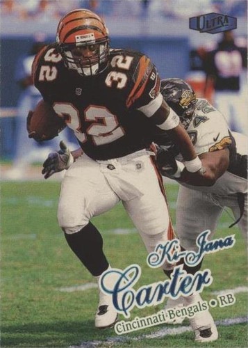 Ki-Jana Carter Cincinnati Bengals 1998 Fleer Ultra Football