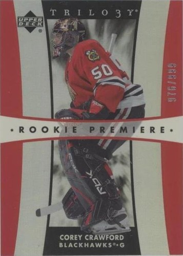 2005-06 Upper Deck Trilogy - Corey Crawford #238