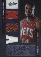 2010-11 Absolute Memorabilia - Derrick Favors #153
