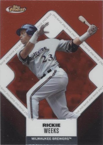 2006 Topps Finest - Rickie Weeks #22