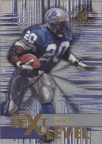 1997 Pinnacle Inscriptions Barry Sanders #43