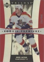 2005-06 Upper Deck Trilogy - Greg Jacina #260