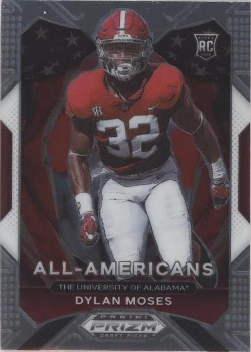 2021 Panini Prizm Draft Picks Dylan Moses #190