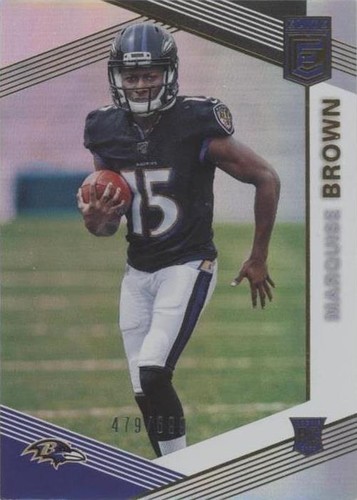 2019 Panini Donruss Elite Marquise Brown #105