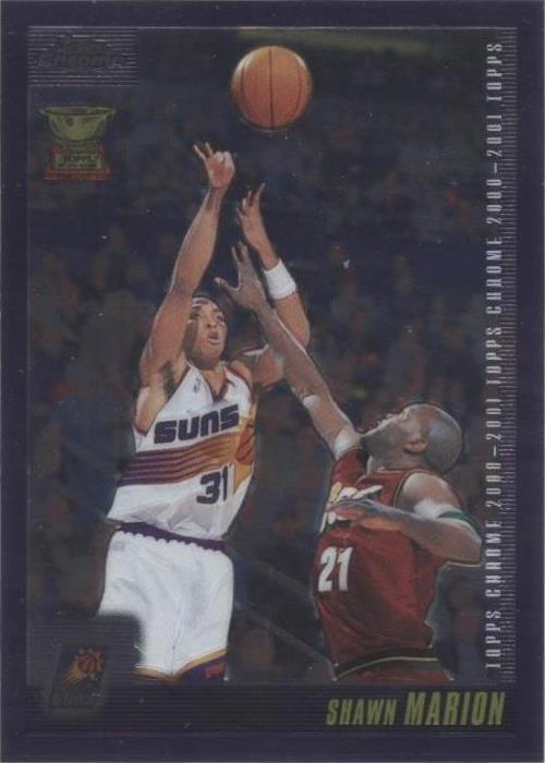 2000-01 Topps cromo - Shawn Marion #47