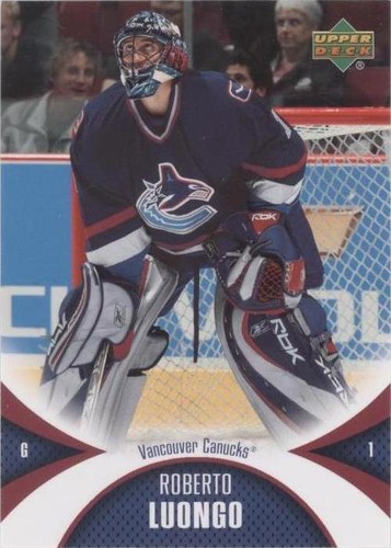 2006-07 Upper Deck Mini Jersey Collection - Roberto Luongo #96