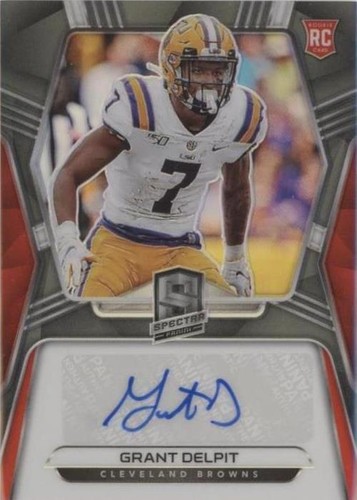 2020 Panini Spectra Grant Delpit #28
