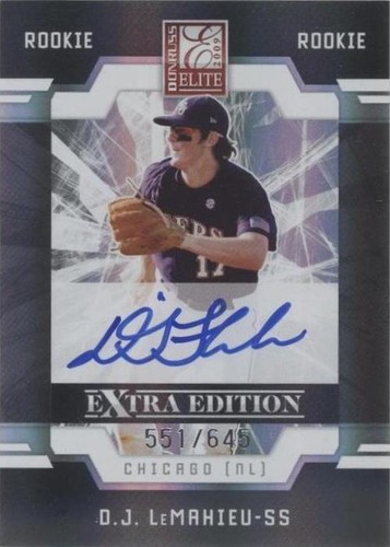 2009 Donruss Elite Extra Edition - D.J. LeMahieu #68