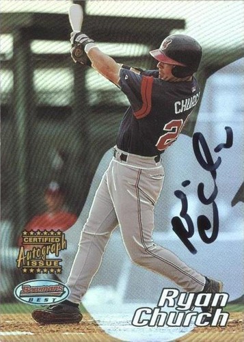 2002 Bowman's Best - Ryan Church #99