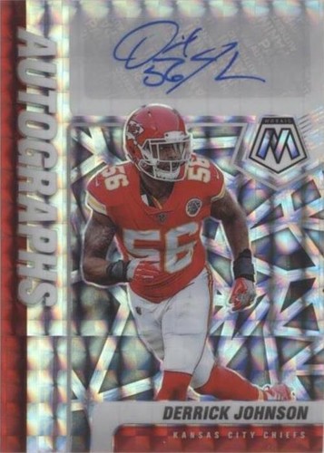 2021 Panini Mosaic Derrick Johnson #A-DJ