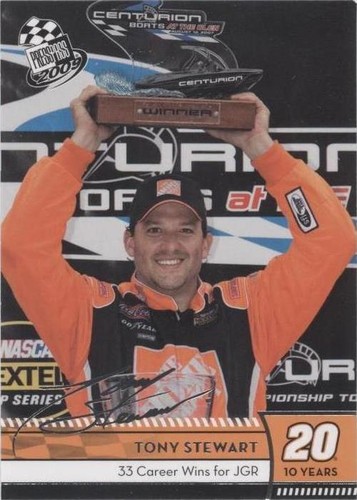 2009 Press Pass - Tony Stewart #96