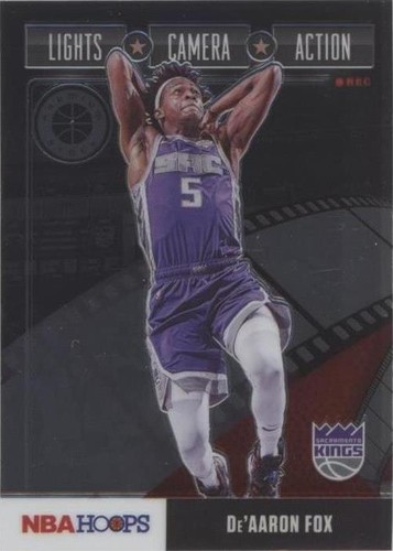 De'Aaron Fox - 2019-20 Hoops Premium Stock Prizms Silver